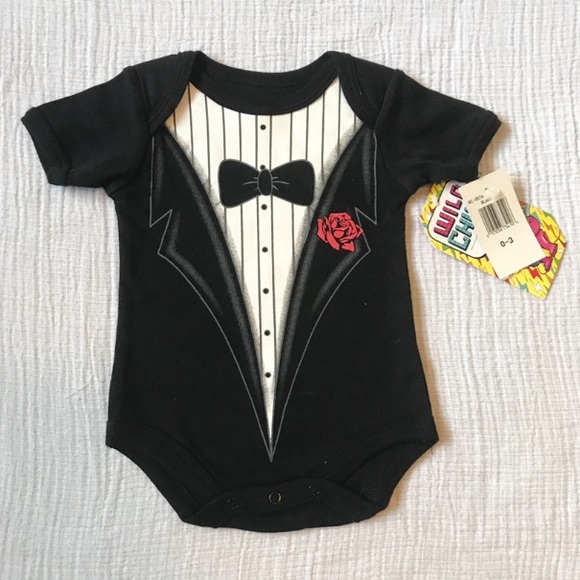 tuxedo onesie newborn